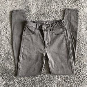 AEO | Black-Washed Sky High Jegging